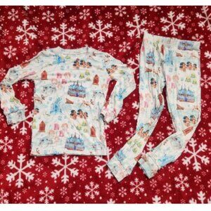 Arendelle Bamboo Pajamas 3/4 T